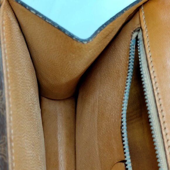 CELINE Hand Bag Brown PVC 398-070325 - Picture 12 of 14